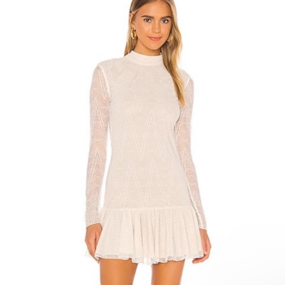 MICHAEL COSTELLO x REVOLVE Inez Mini Dress in White